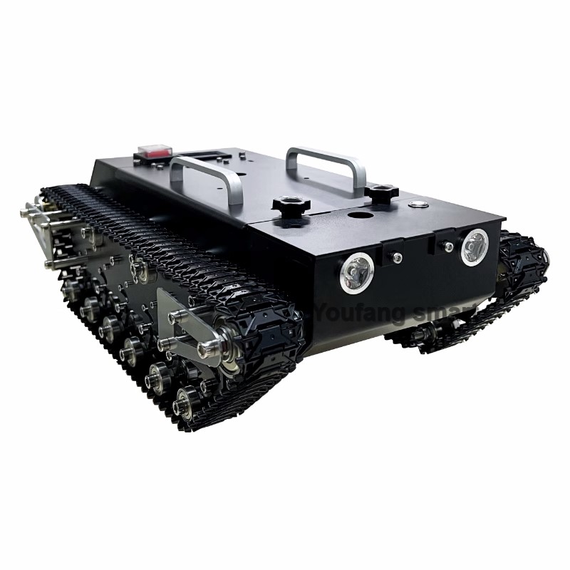 Tracked Robot Chassis - 30kg Load RC Tank Chassis Metal