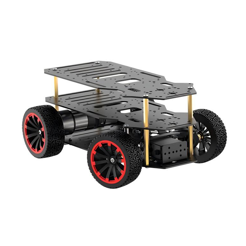 Tracked Robot Chassis - 5KG Load 4WD Robot Car Metal