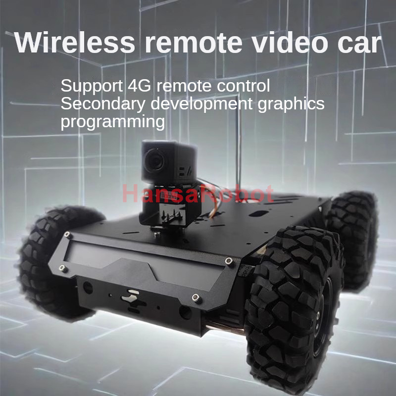 4G Wireless WiFi App RC Smart  - Tracked Robot Chassis recension och pris
