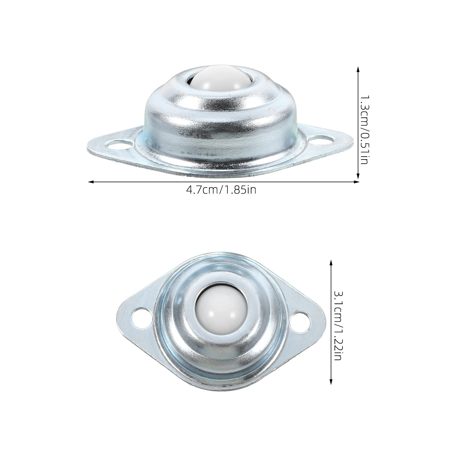 12Pcs Universal Ball Casters N - Caster Wheel recension och pris