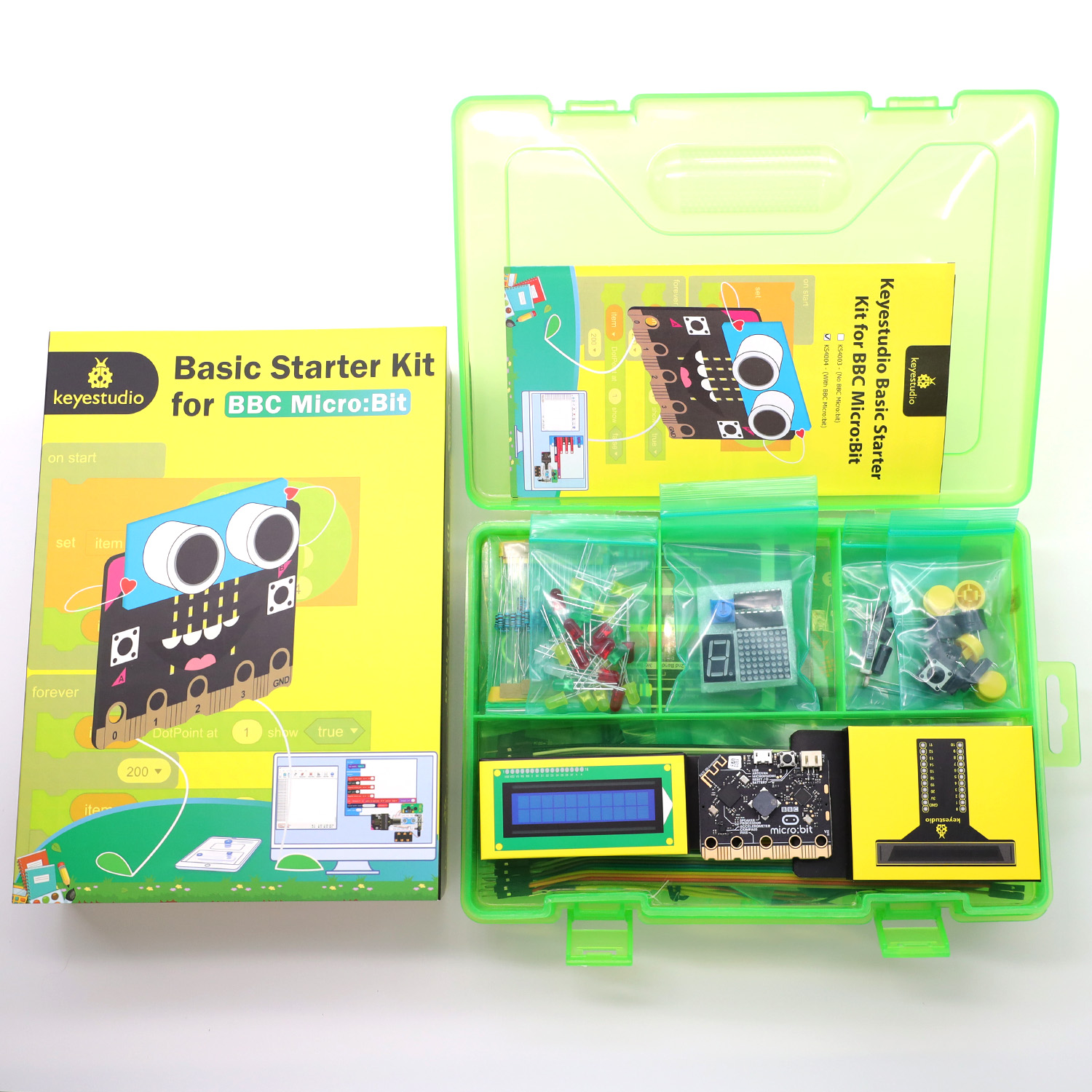 KEYESTUDIO Micro:bit V2 Basic  - Microbit Robot recension och pris