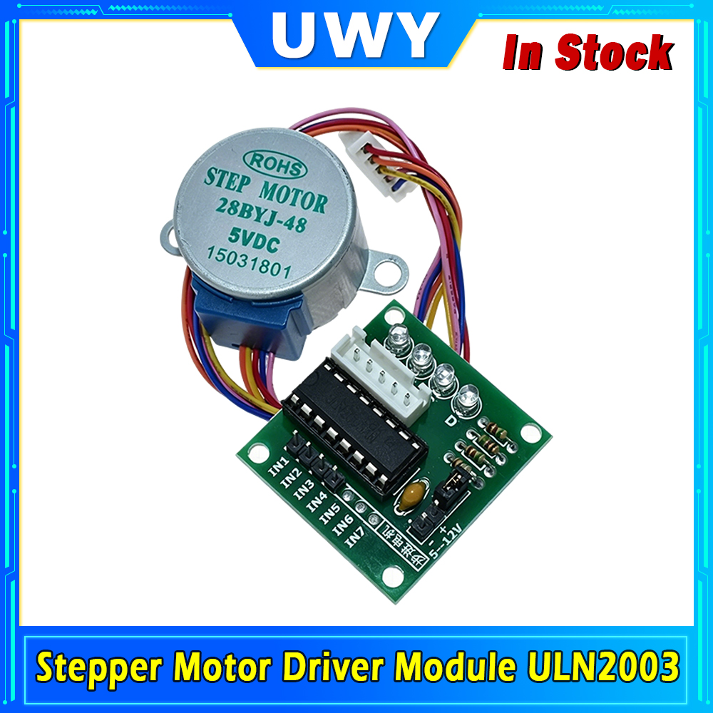 1 set 28BYJ-48 5V 4 Phase Mini - Uln2003 Driver recension och pris
