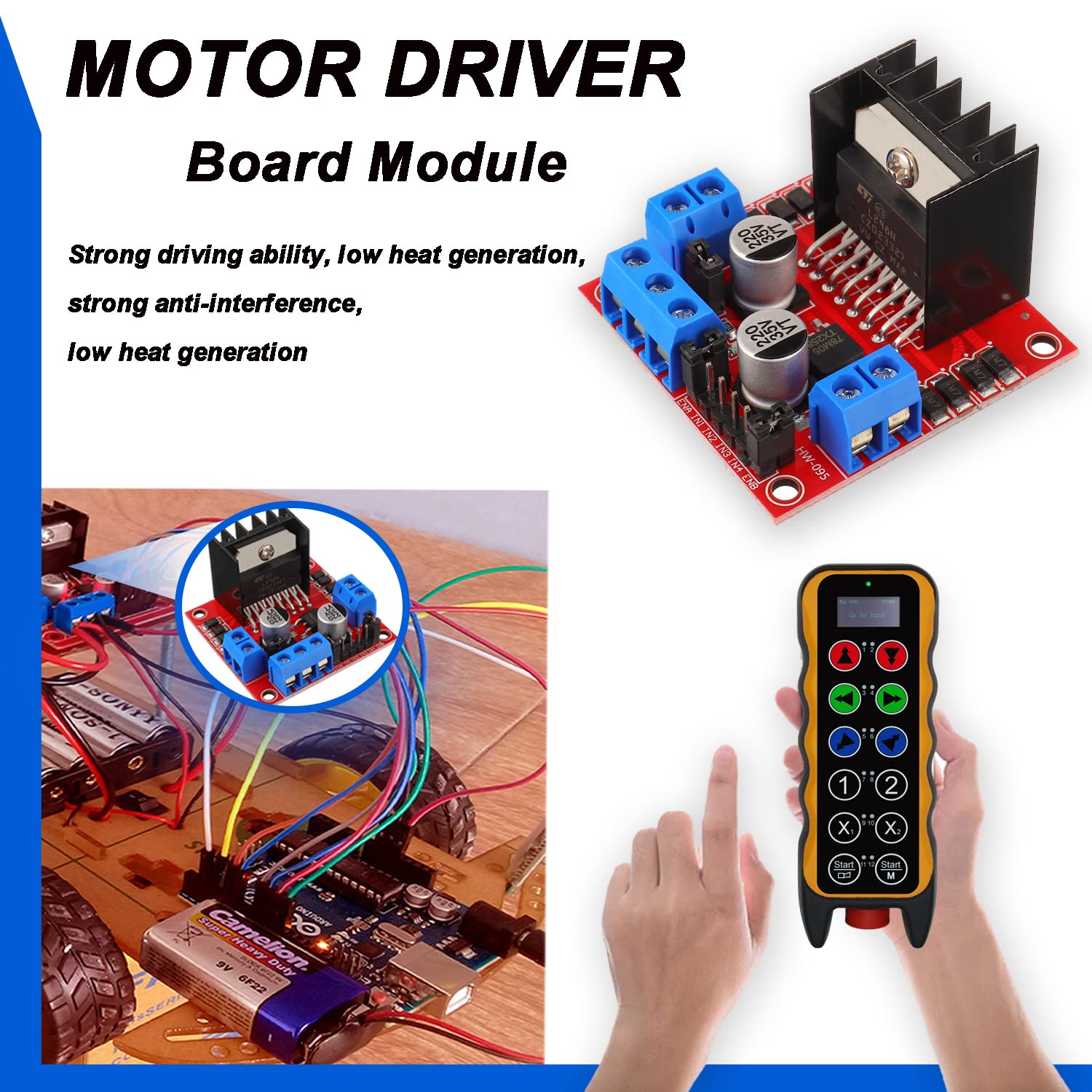 L298N Motor Drive Controller B - Motor Driver L298N recension och pris
