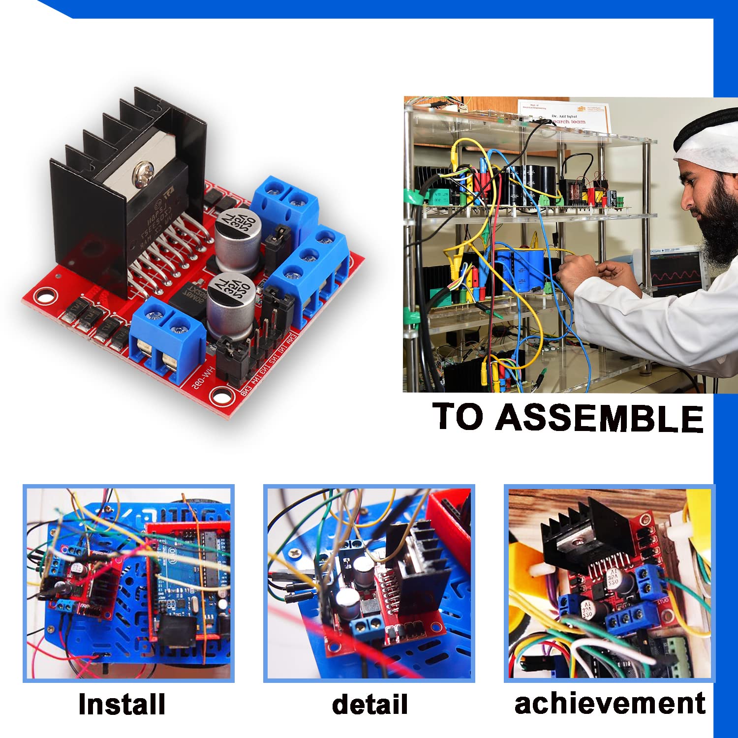 L298N Motor Drive Controller B - Motor Driver L298N recension och pris