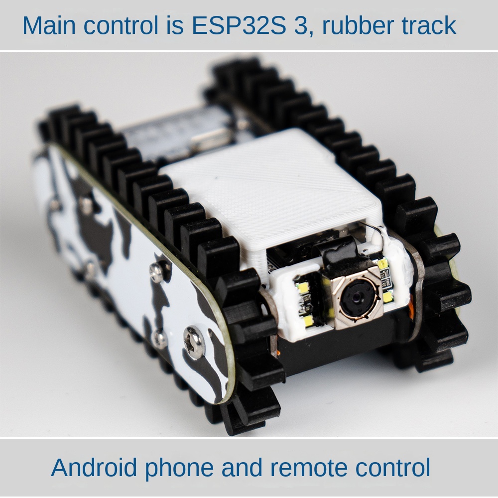 RC Tank Metal Tank Chassis Tra - Tracked Robot Chassis recension och pris