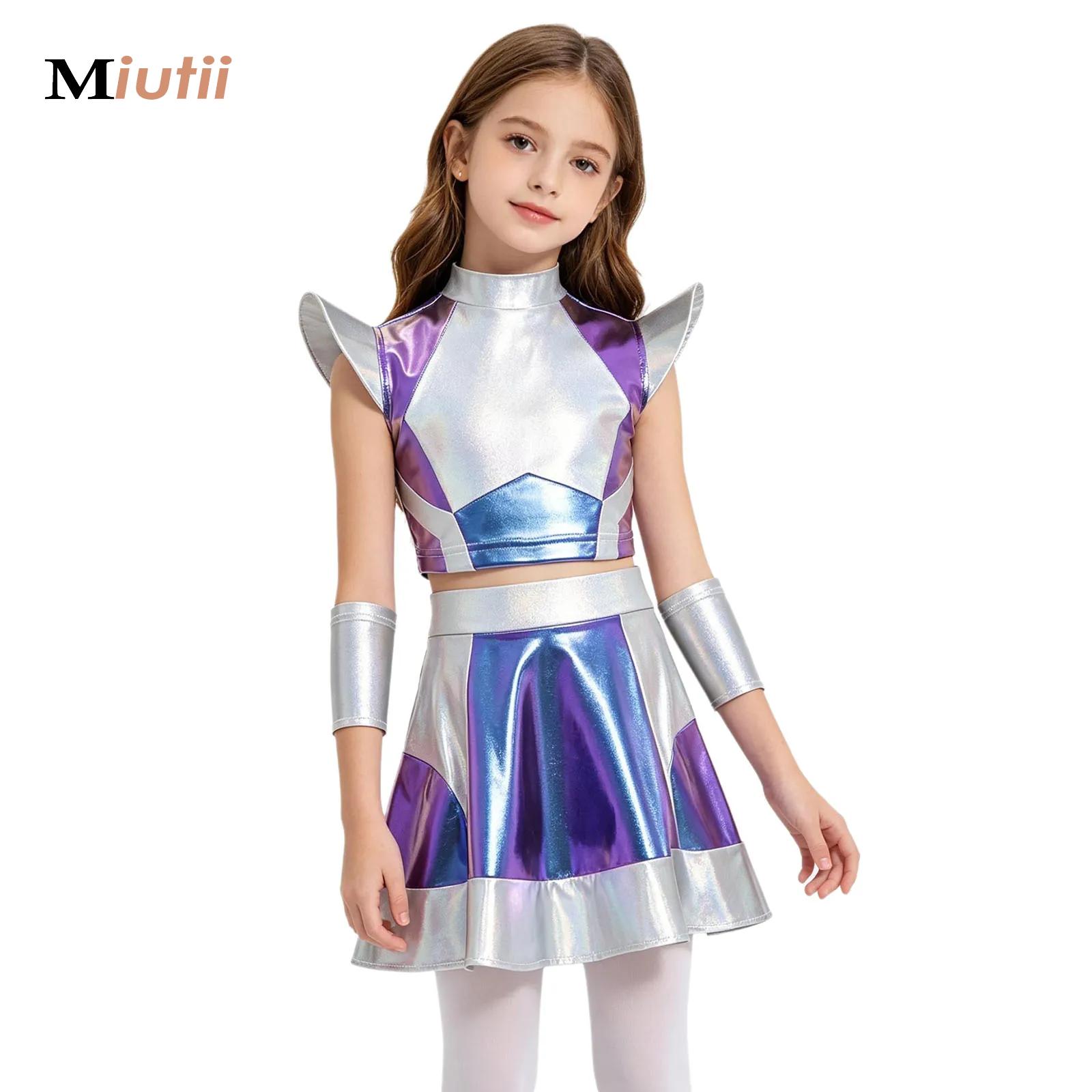 Girls Silver Astronaut Costume - Robot Kit recension och pris