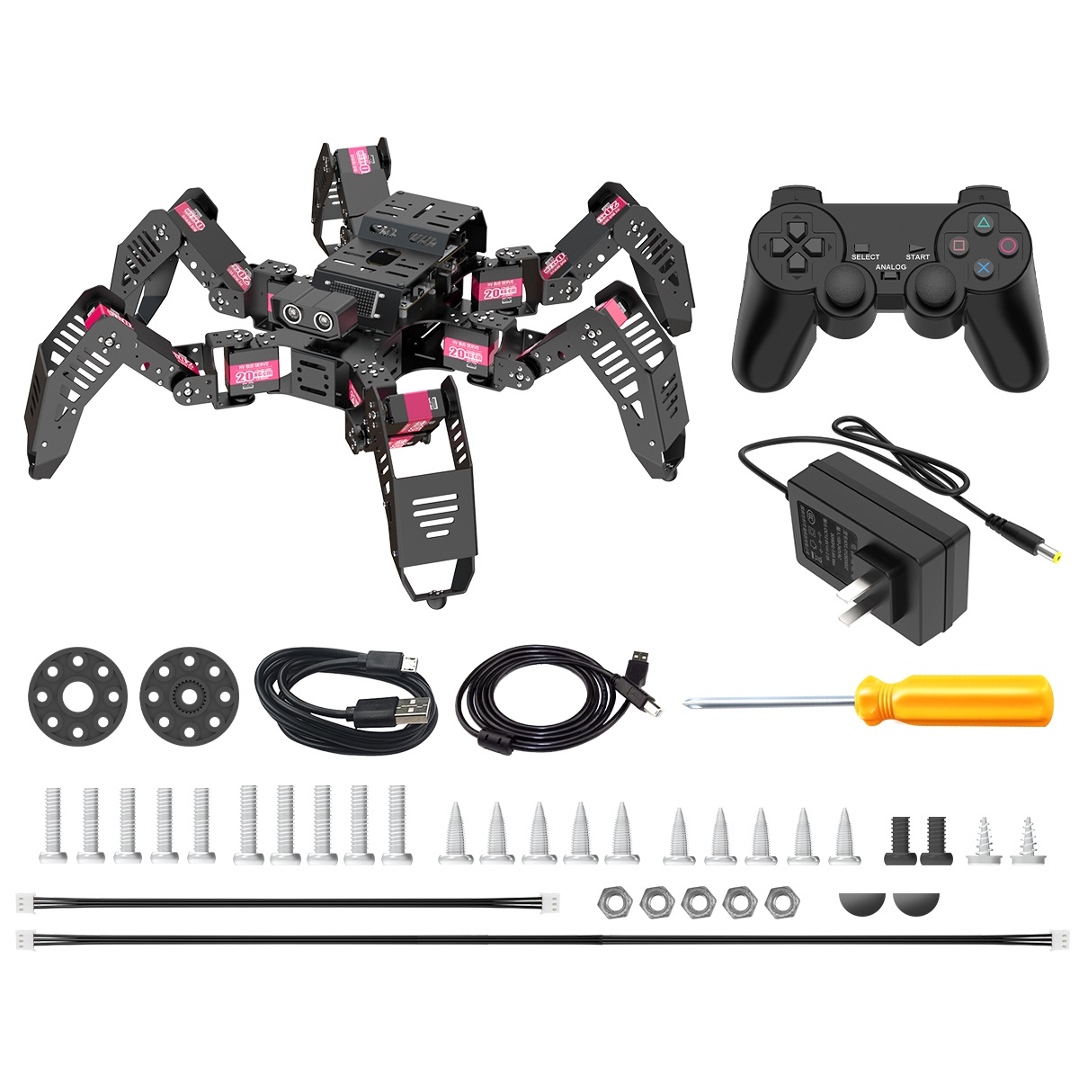 Hiwonder Spiderbot Programmabl - Robot Kit recension och pris