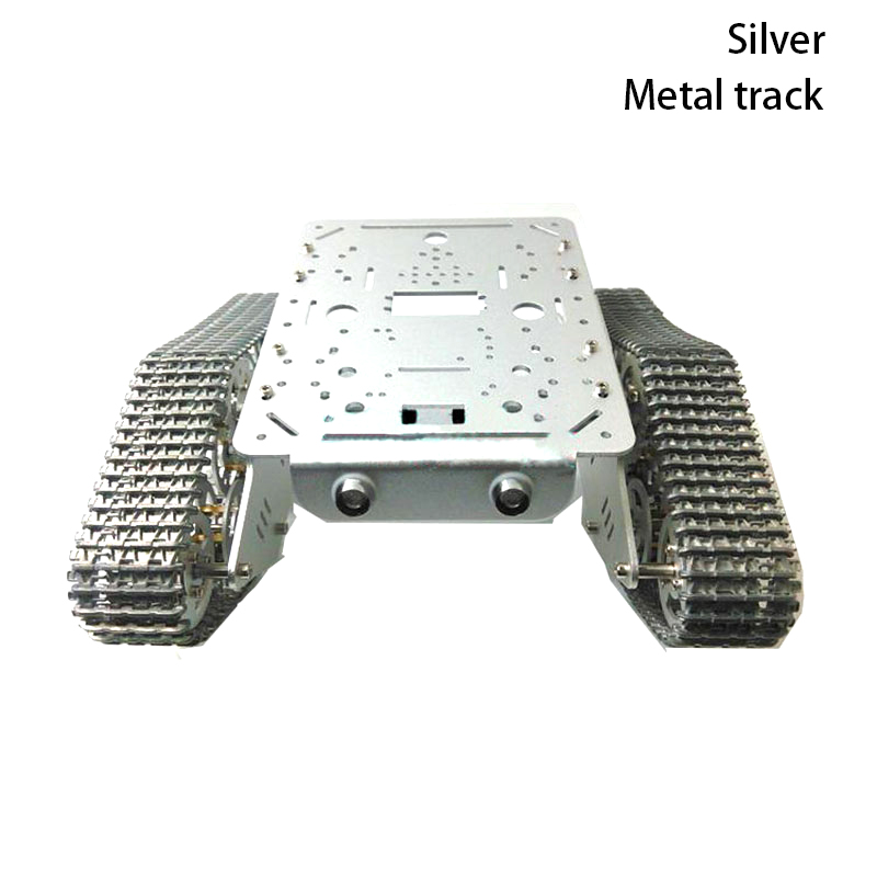 Metal 2WD Tank Chassis with Pl - Tracked Robot Chassis recension och pris
