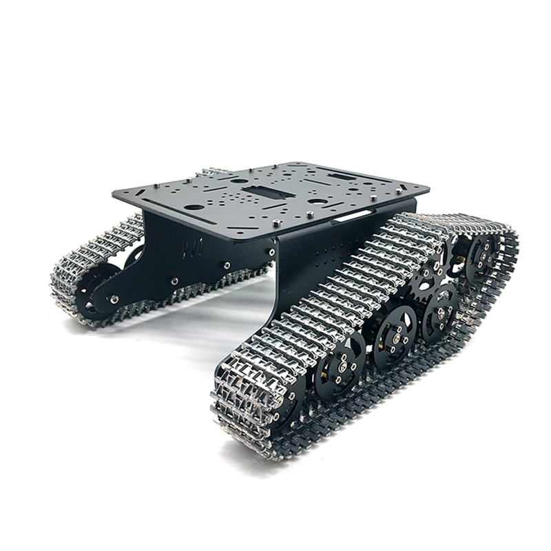 Metal 2WD Tank Chassis with Pl - Tracked Robot Chassis recension och pris