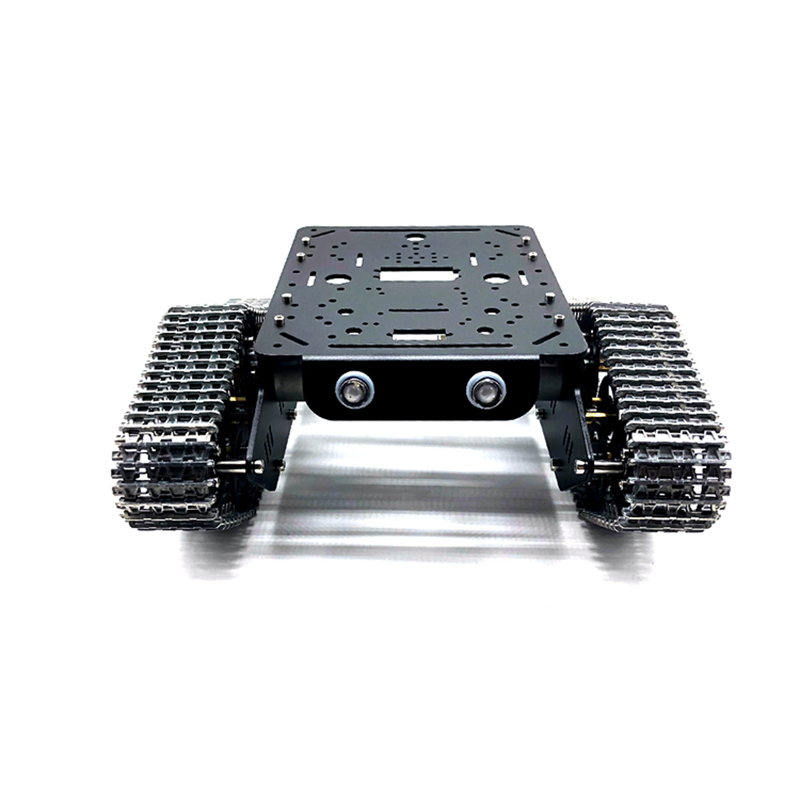 Metal 2WD Tank Chassis with Pl - Tracked Robot Chassis recension och pris