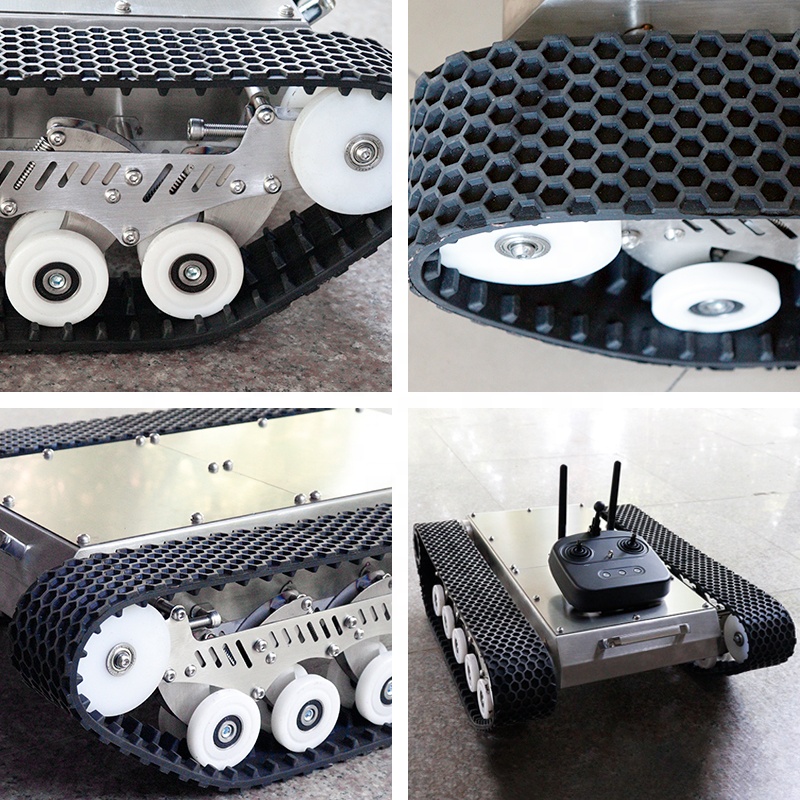 Rubber Track Robot Chassis Pla - Tracked Robot Chassis recension och pris