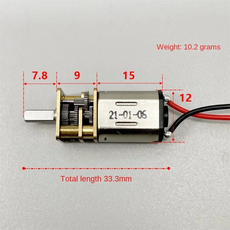 N20 DC 3V 18rpm 6V  36RPM  Min - Geared Motor recension och pris