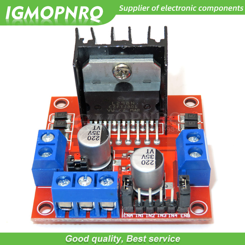 1pcs Dual H Bridge DC Stepper  - L298N Module recension och pris