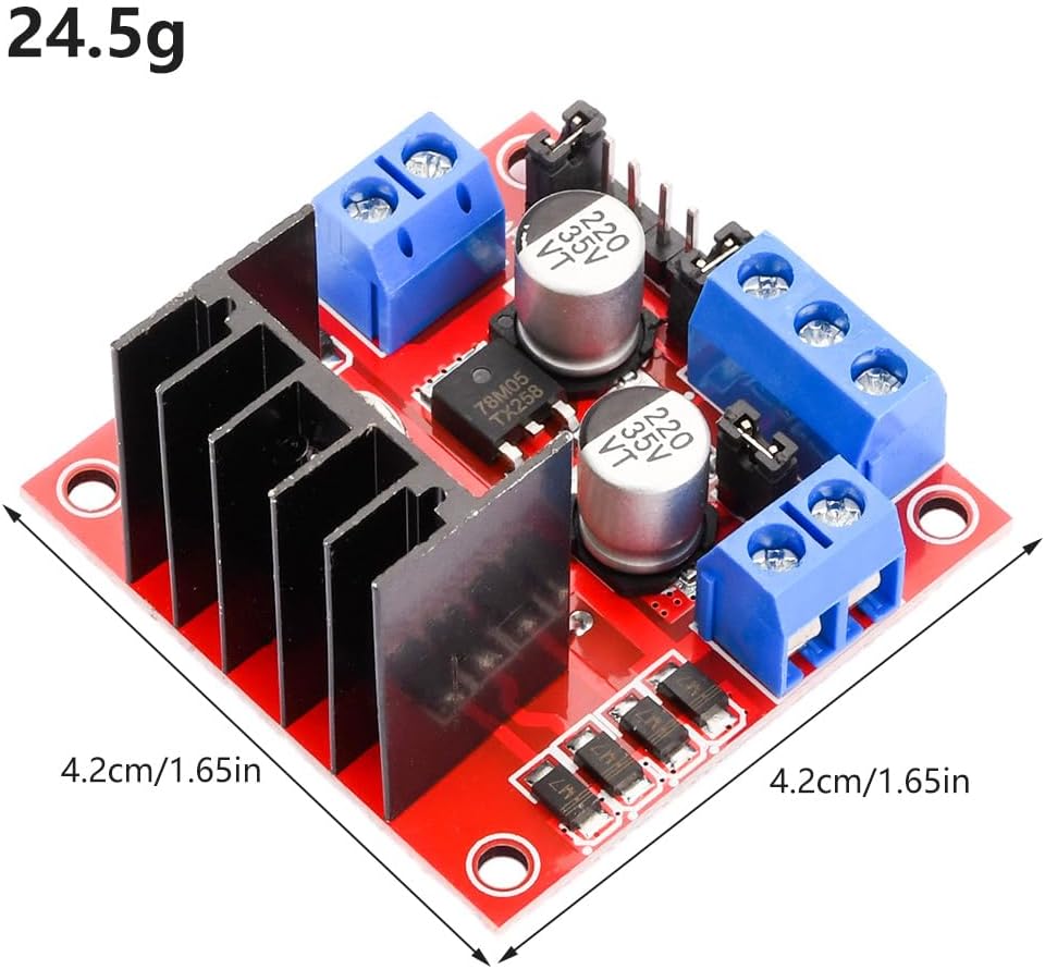 L298N driver board module L298 - Motor Driver L298N recension och pris