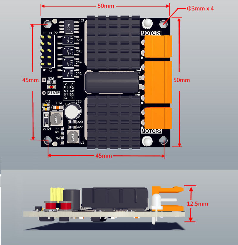 12V 24V 12A Dual Channel DC Br - L298N Module recension och pris