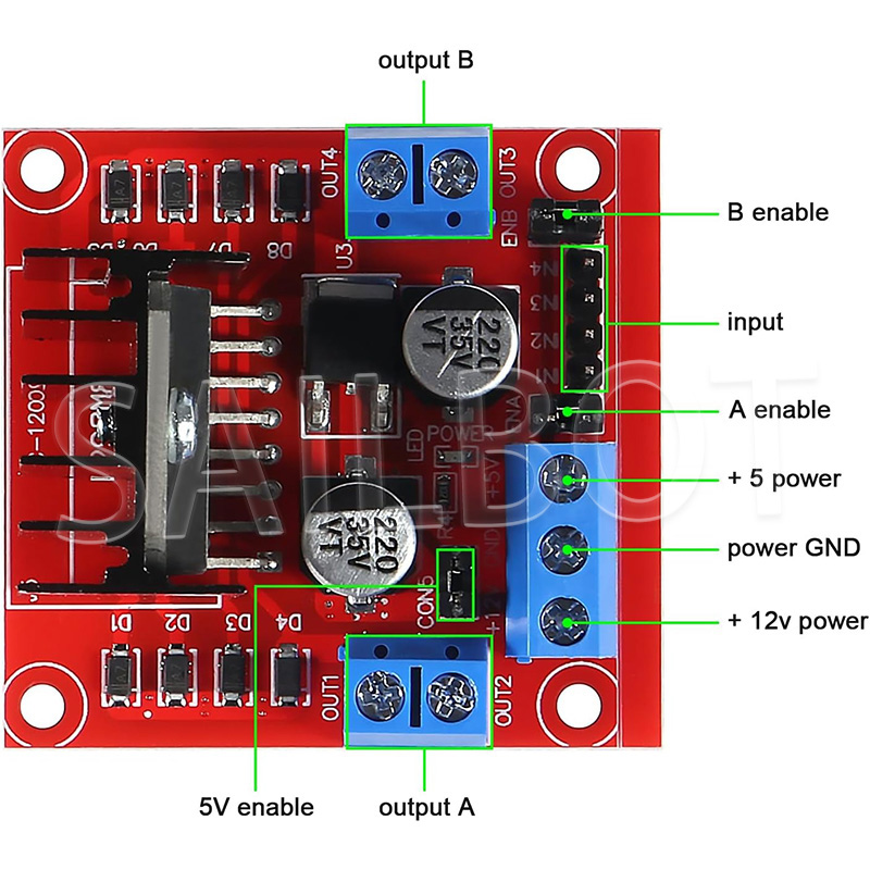 1/5/10PCS L298N DC Motor Drive - Motor Driver L298N recension och pris