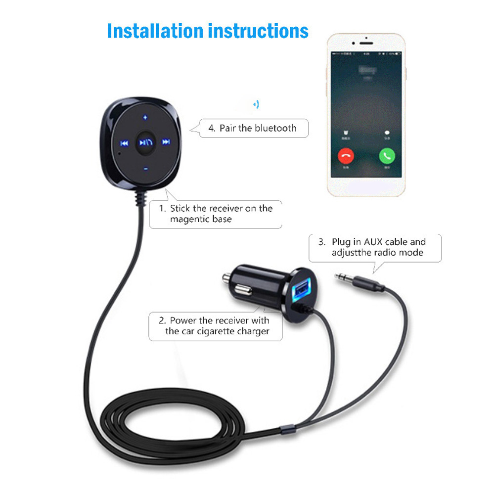 Handsfree Bluetooth-compatible - Robot Bluetooth Car recension och pris