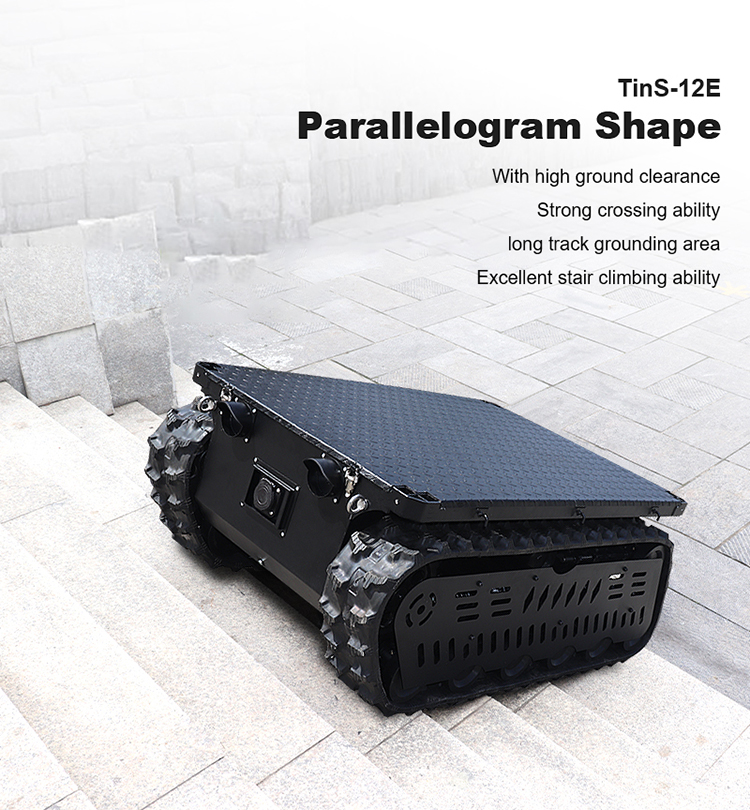 300 600kg Load RC Tank Crawler - Robot Track recension och pris