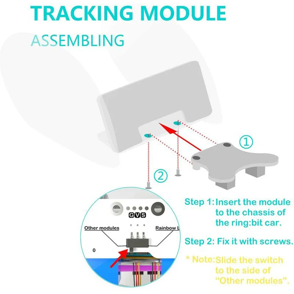 Ring:bit Car Accessories Kit S - Microbit Robot recension och pris
