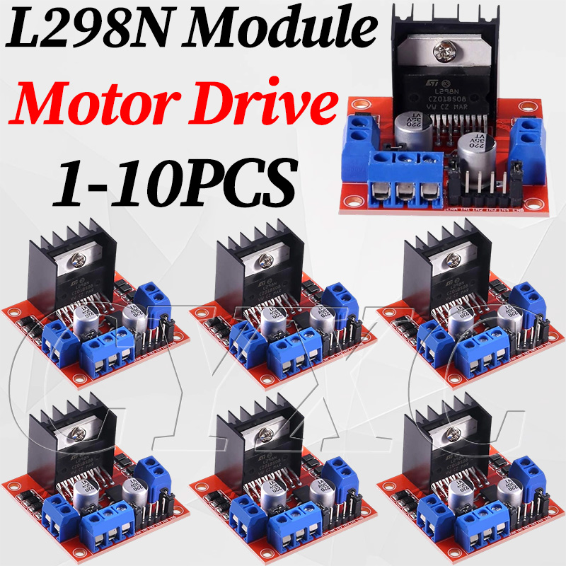 1-10PCS L298N Stepper Motor Dr - Motor Driver L298N recension och pris