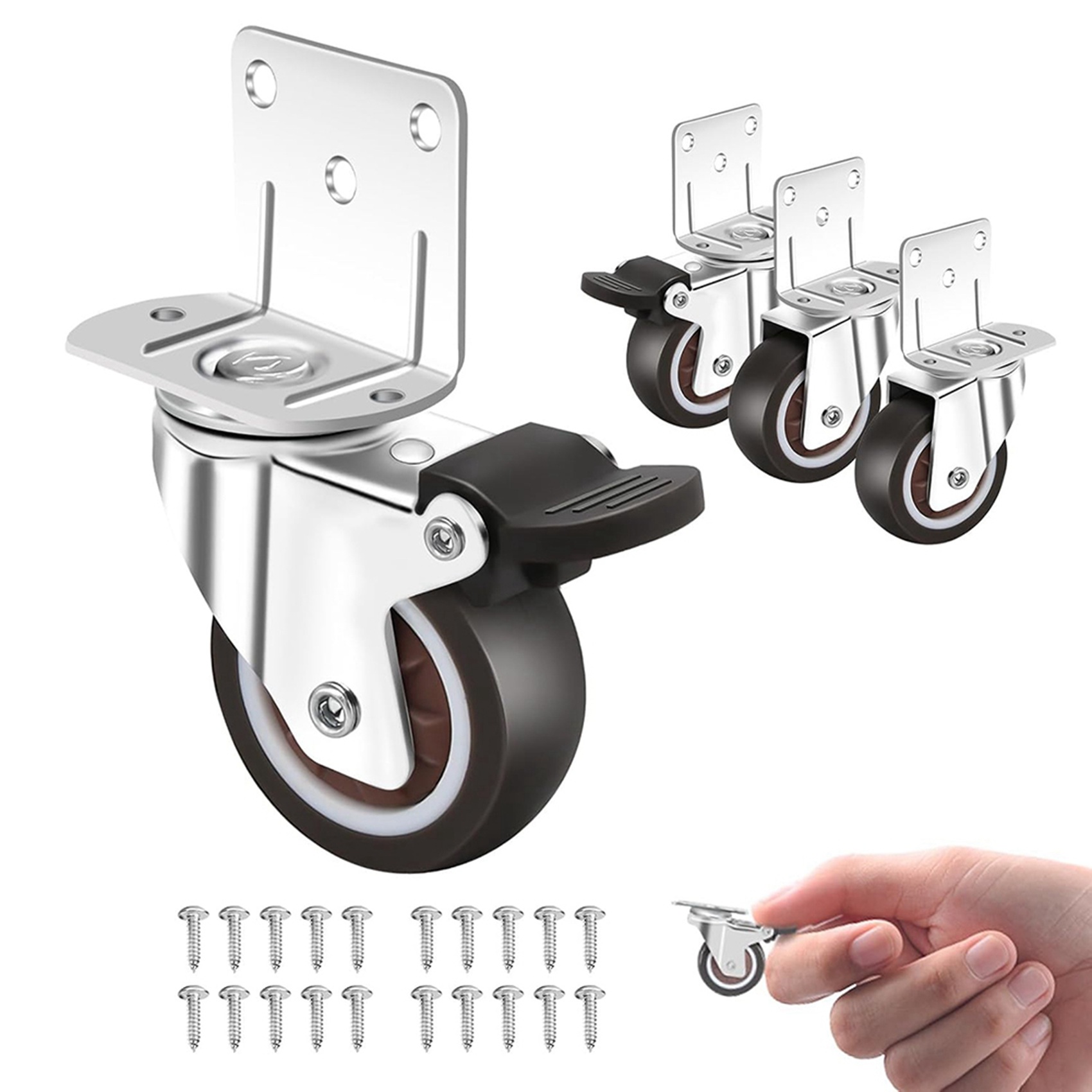 TFORU-Side Mount Casters,Caste - Caster Wheel recension och pris