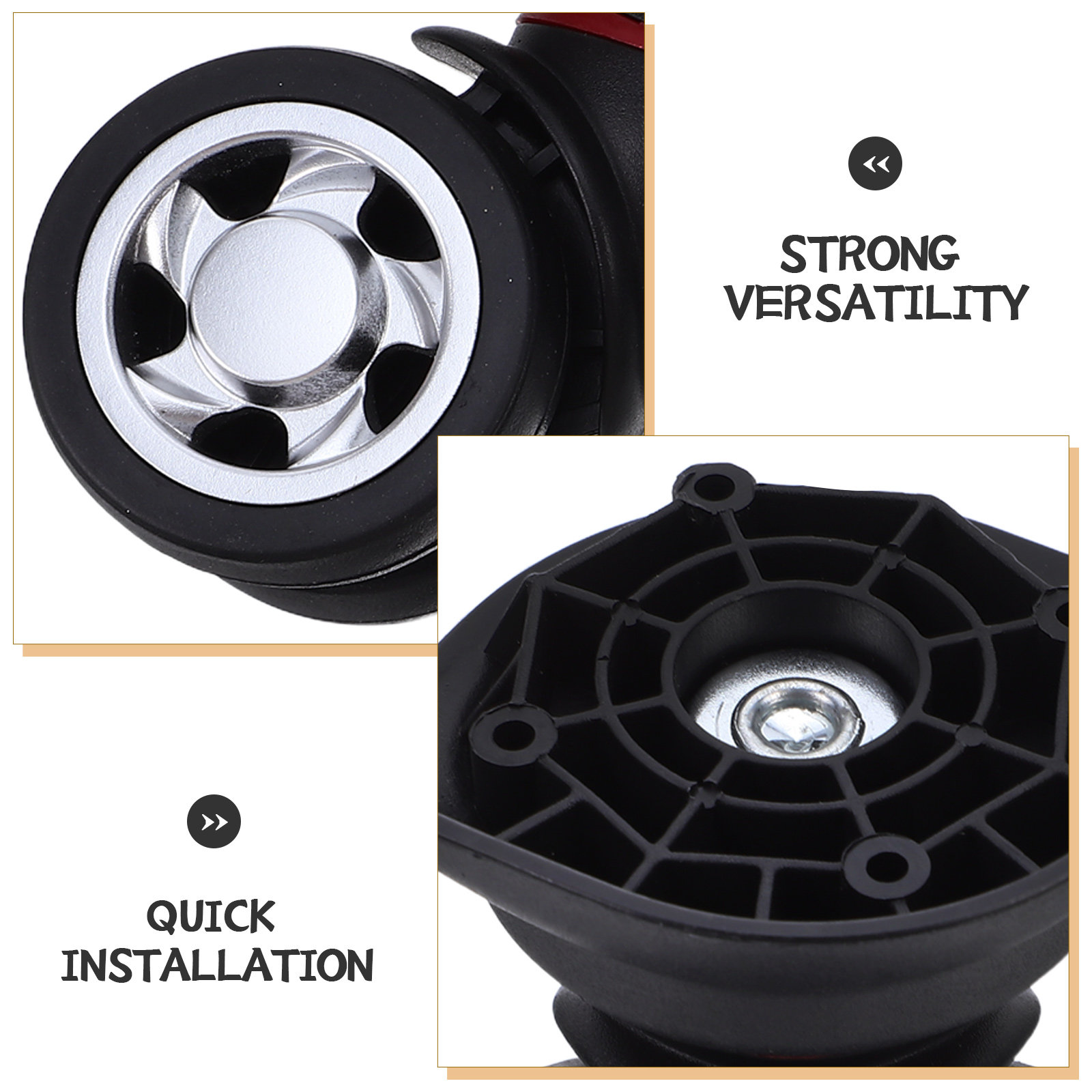 Universal Luggage Wheels Repla - Caster Wheel recension och pris