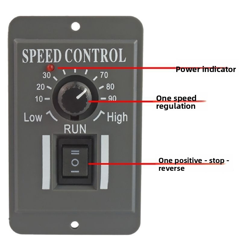 PWM DC Motor Speed Controller  - Geared Motor recension och pris