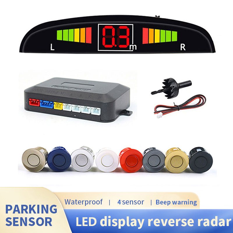 Car LED Digital Screen Parking - Infrared Obstacle Sensor recension och pris