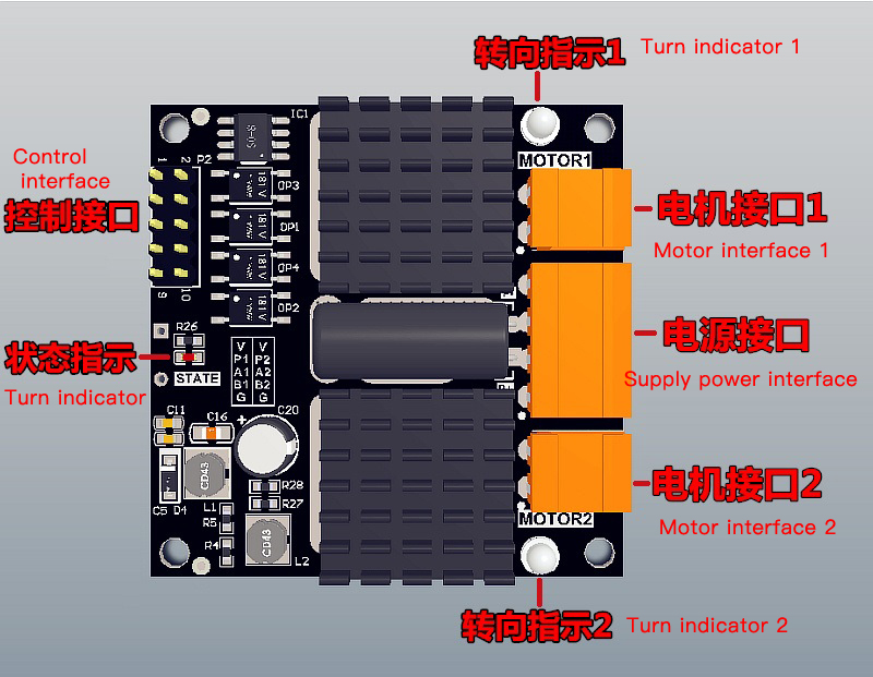 Arduino 24V Motor Driver Board - Motor Driver L298N recension och pris