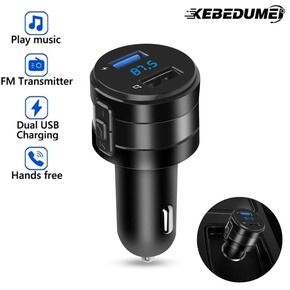 Bluetooth 4.2 FM Transmitter C - Robot Bluetooth Car recension och pris
