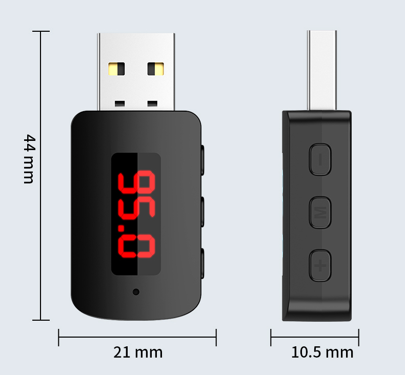 Bluetooth 5.4 Mini USB Receive - Robot Bluetooth Car recension och pris