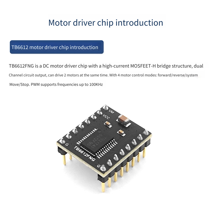 TB6612 Motor Drive Module AT82 - L298N Module recension och pris