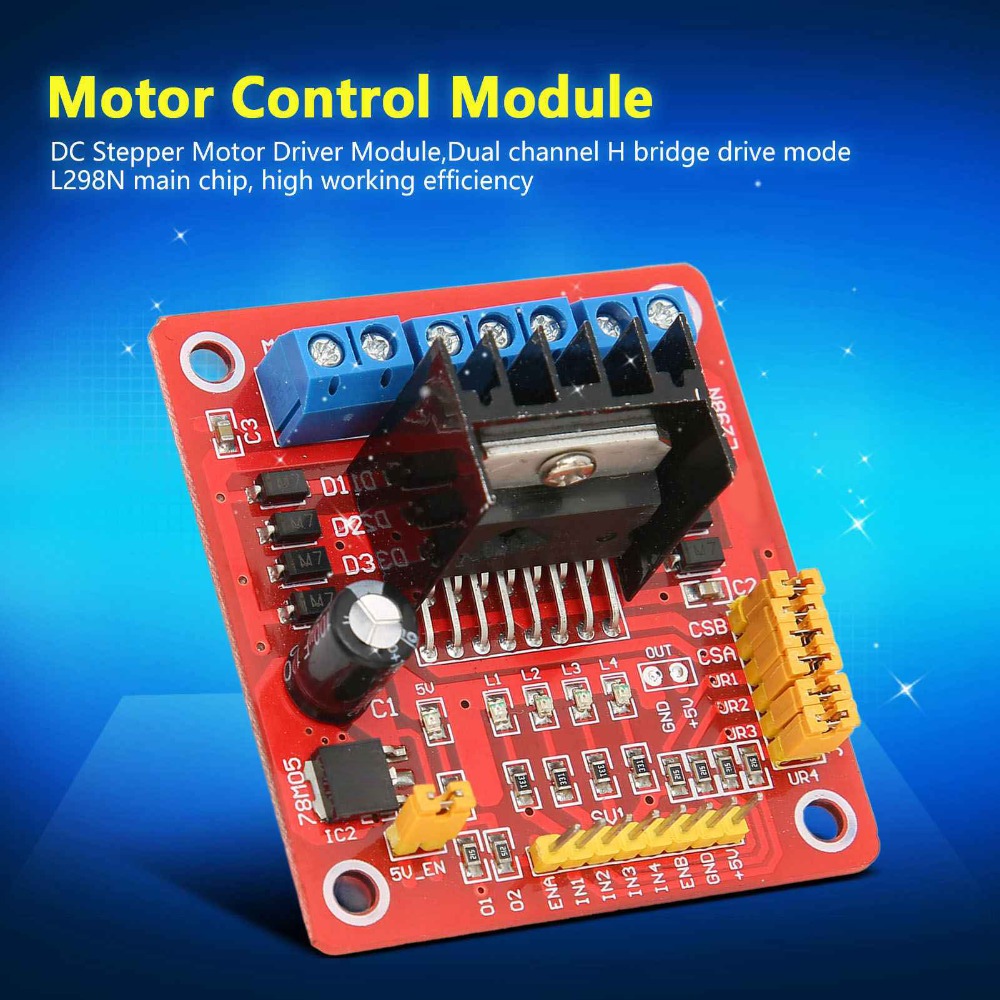 L298N Stepper Motor Driver Mod - Motor Driver L298N recension och pris