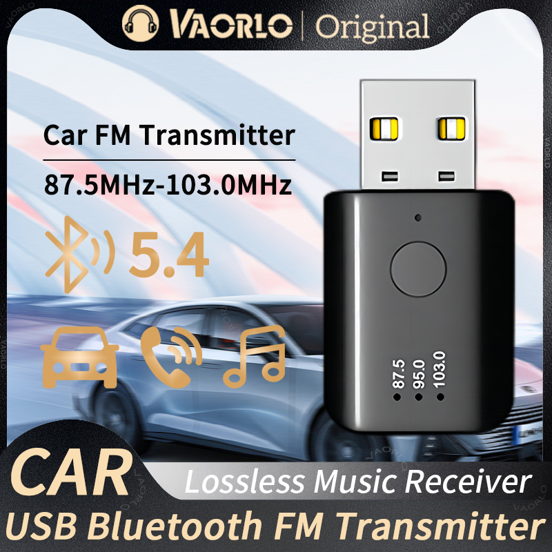 Bluetooth 5.4 FM Transmitter W - Robot Bluetooth Car recension och pris