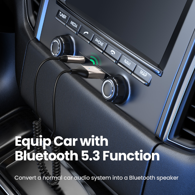 UGREEN Bluetooth Receiver 5.3  - Robot Bluetooth Car recension och pris