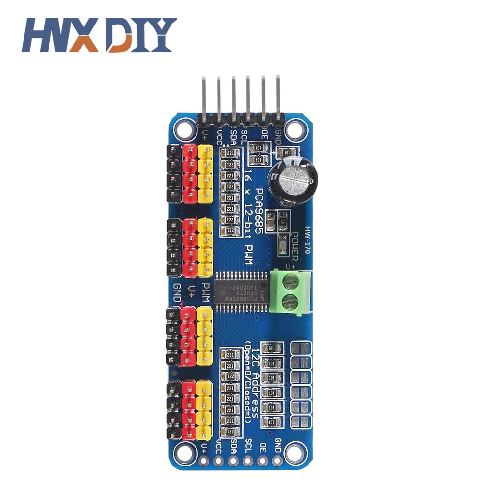 1-5pcs PCA9685 16 Channel 12-b - Uln2003 Driver recension och pris