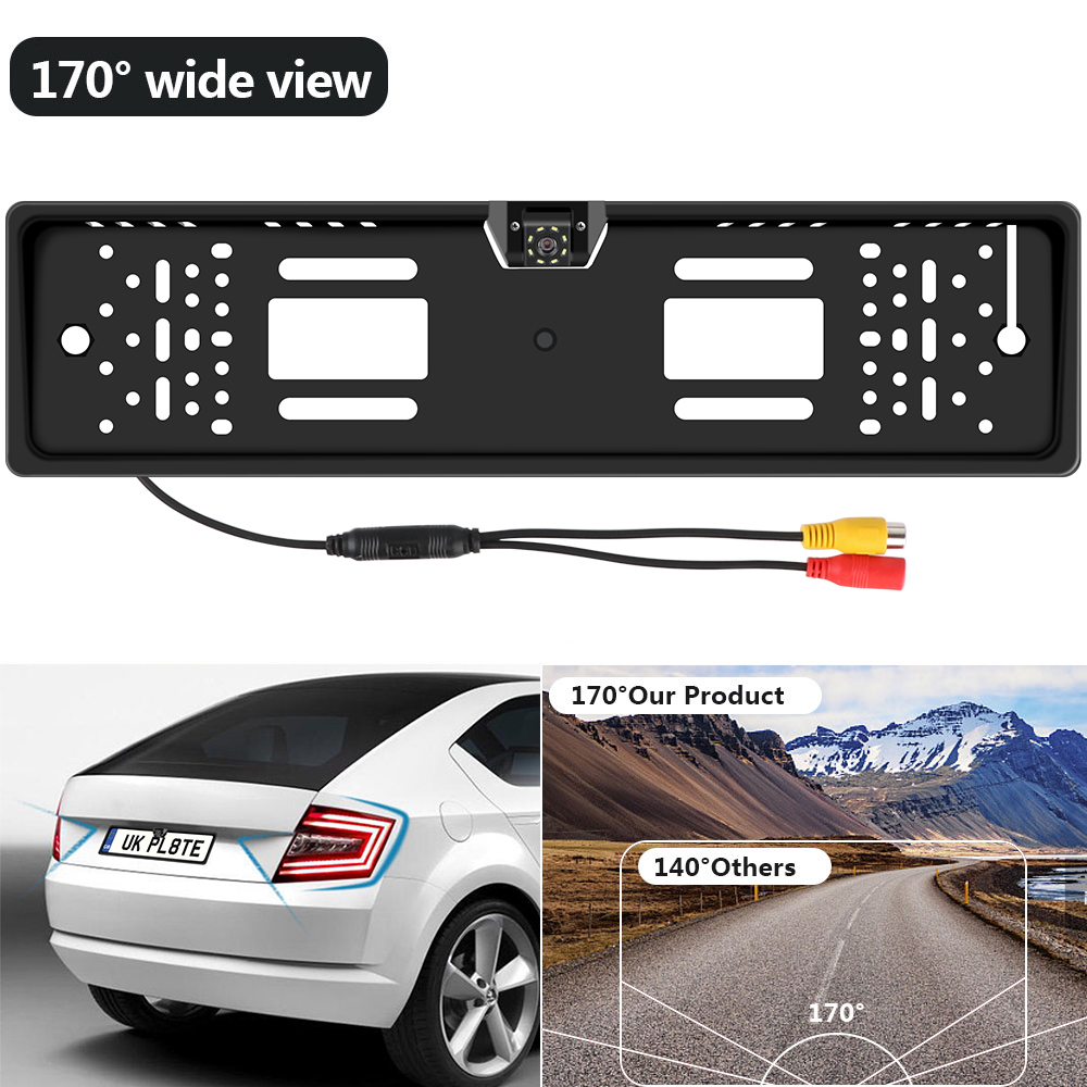 12V Car Rear View Camera 4/8 L - Infrared Obstacle Sensor recension och pris