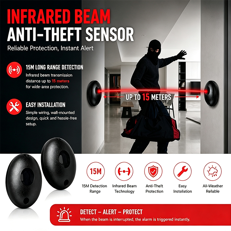 Single Infrared Beam Photocell - Infrared Obstacle Sensor recension och pris