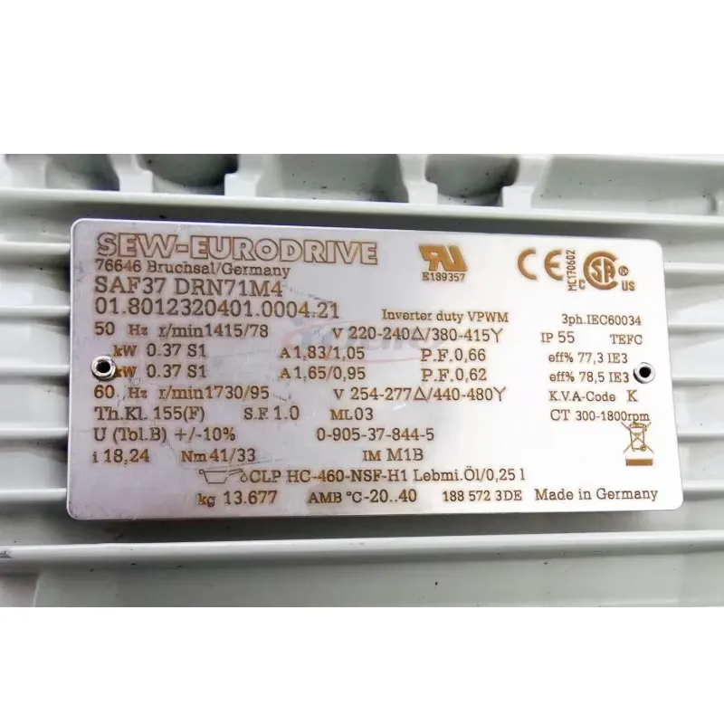 for SEW EURODRIVE SAF37 DRN71M - Geared Motor recension och pris