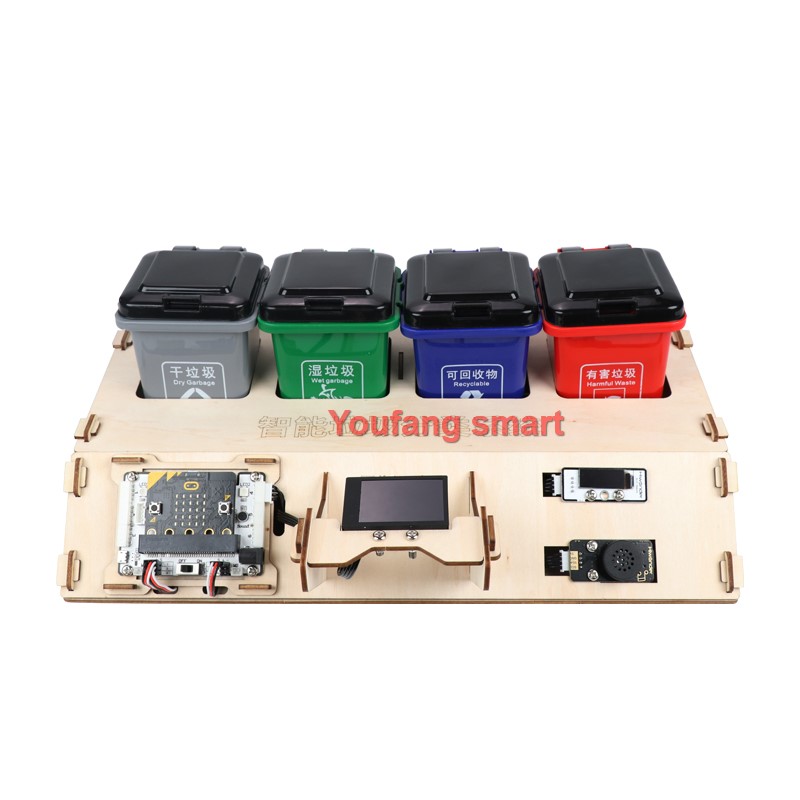 Waste Sorting Robot Kit AI Vis - Microbit Robot recension och pris