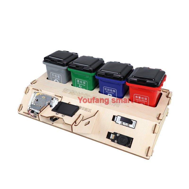 Waste Sorting Robot Kit AI Vis - Microbit Robot recension och pris